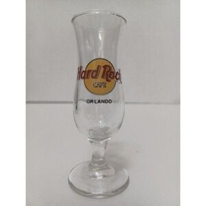 Hard Rock Cafe ORLANDO FL Mini-Hurricane‎ Shot Glass classic logo